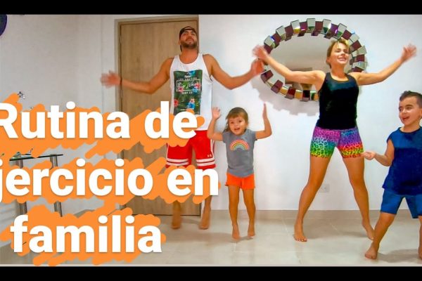 Desarrollando una rutina de ejercicio divertida para toda la familia