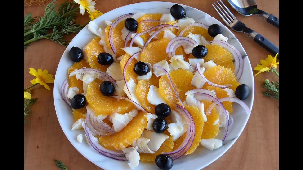 Como-preparar-una-ensalada-de-bacalao-y-naranja - Sonajero.es Cómo preparar una ensalada de bacalao y naranja
