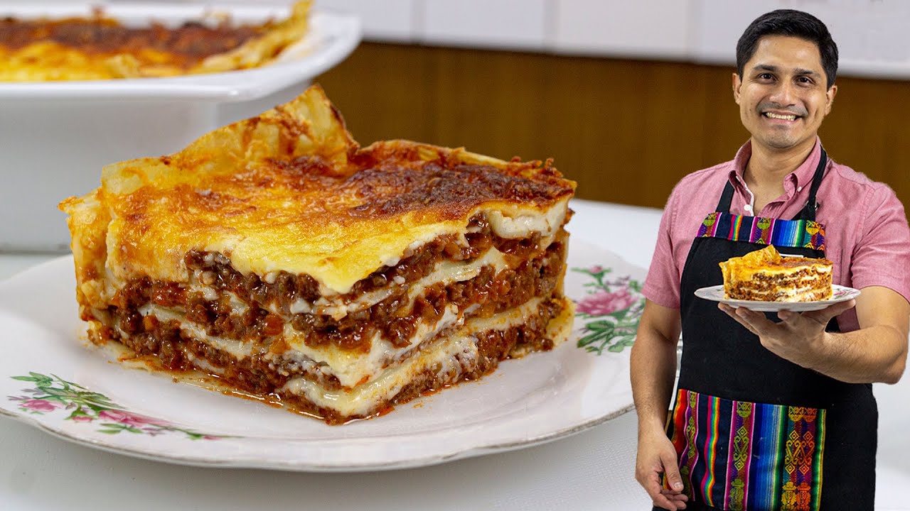 Cómo preparar una lasaña de carne tradicional