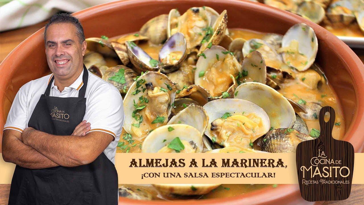 Receta-de-almejas-a-la-marinera - Sonajero.es Receta de almejas a la marinera