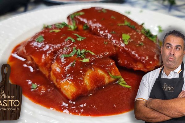 Deléitate con esta exquisita receta de bacalao a la vizcaína