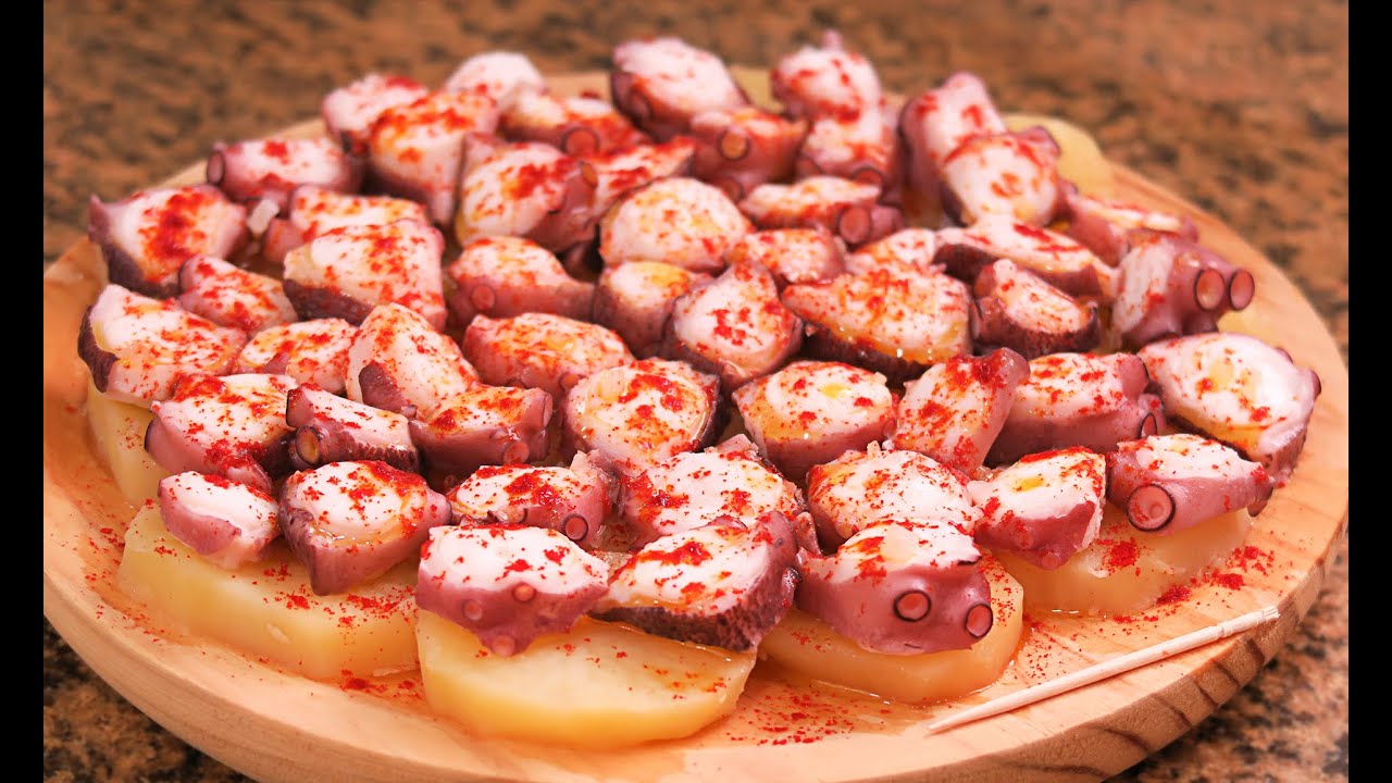 Receta de pulpo a la gallega con patatas