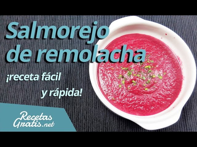 Como-hacer-un-salmorejo-de-remolacha - Sonajero.es Cómo hacer un salmorejo de remolacha