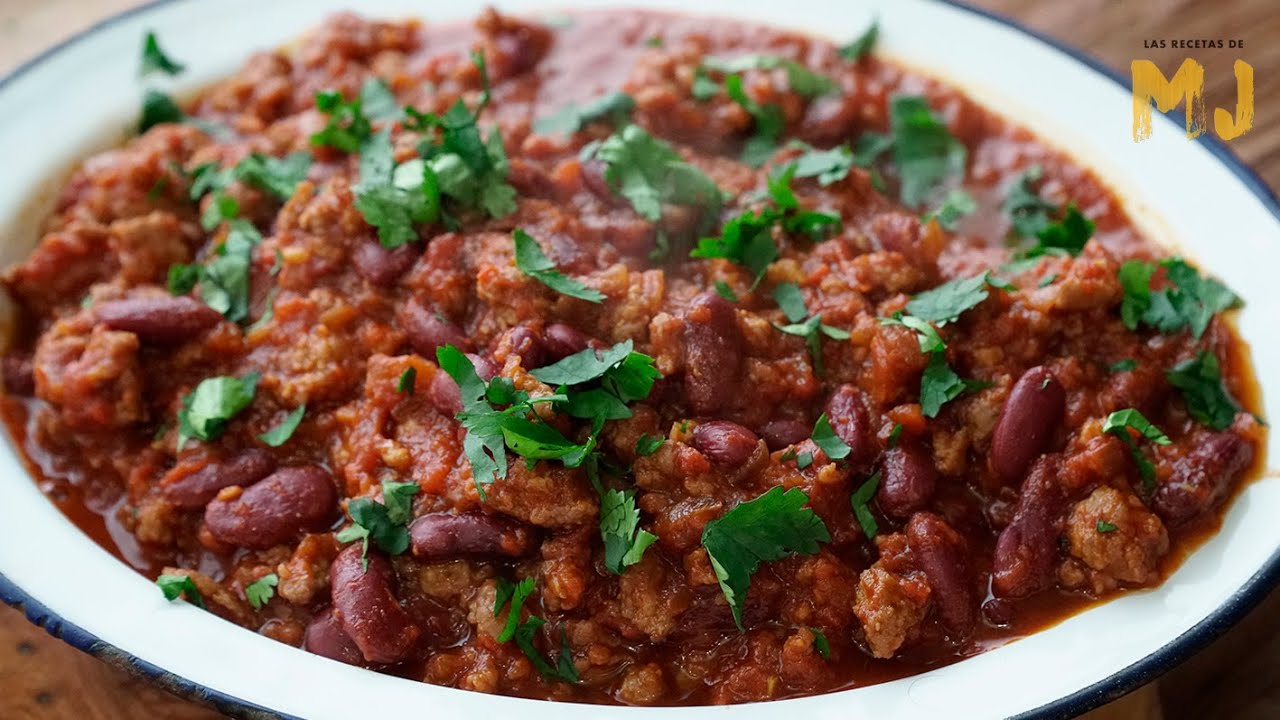 Receta-de-chili-con-carne - Sonajero.es Receta de chili con carne