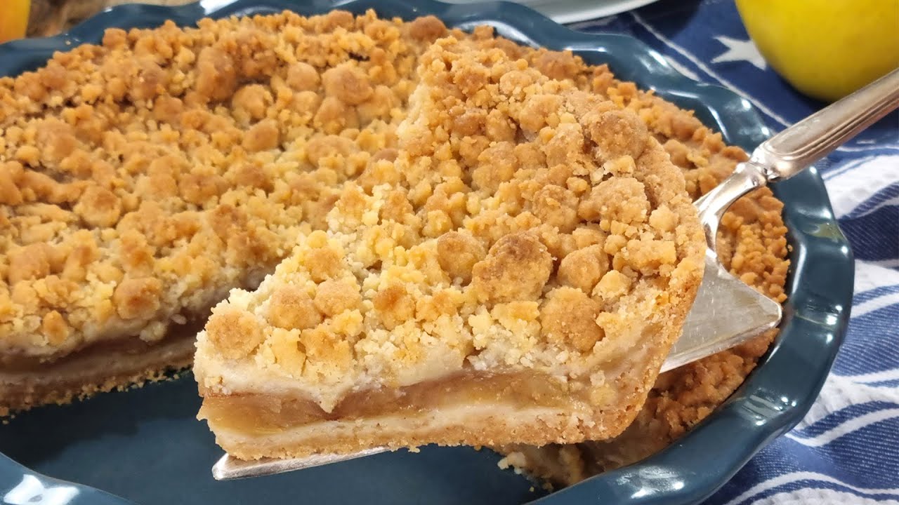 Receta de crumble de manzana