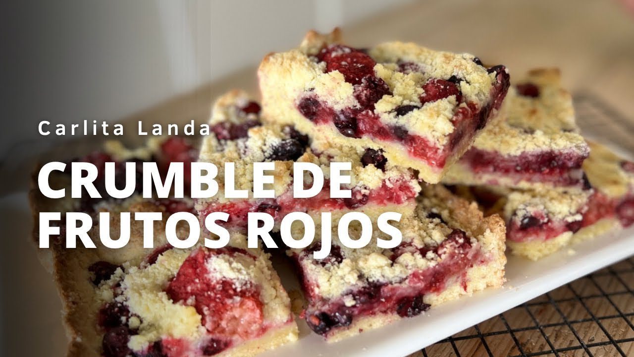Como-preparar-un-crumble-de-frutos-rojos - Sonajero.es Cómo preparar un crumble de frutos rojos