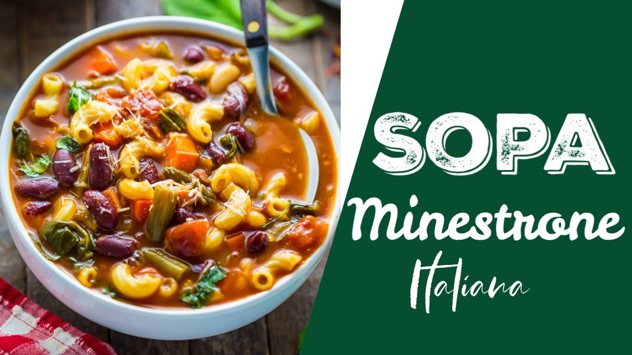 Receta-de-sopa-minestrone-italiana - Sonajero.es Receta de sopa minestrone italiana