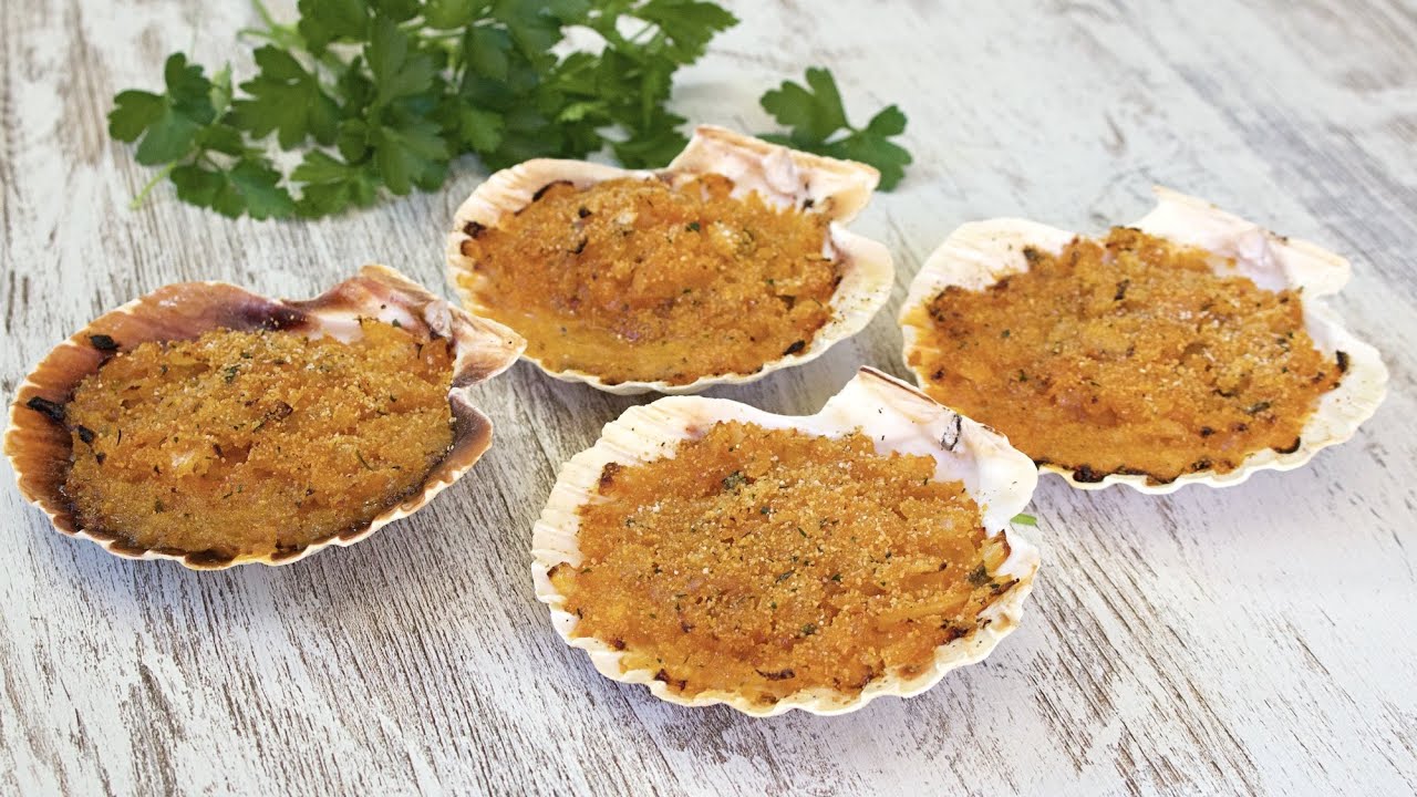 Receta-de-vieiras-gratinadas-al-horno - Sonajero.es Receta de vieiras gratinadas al horno