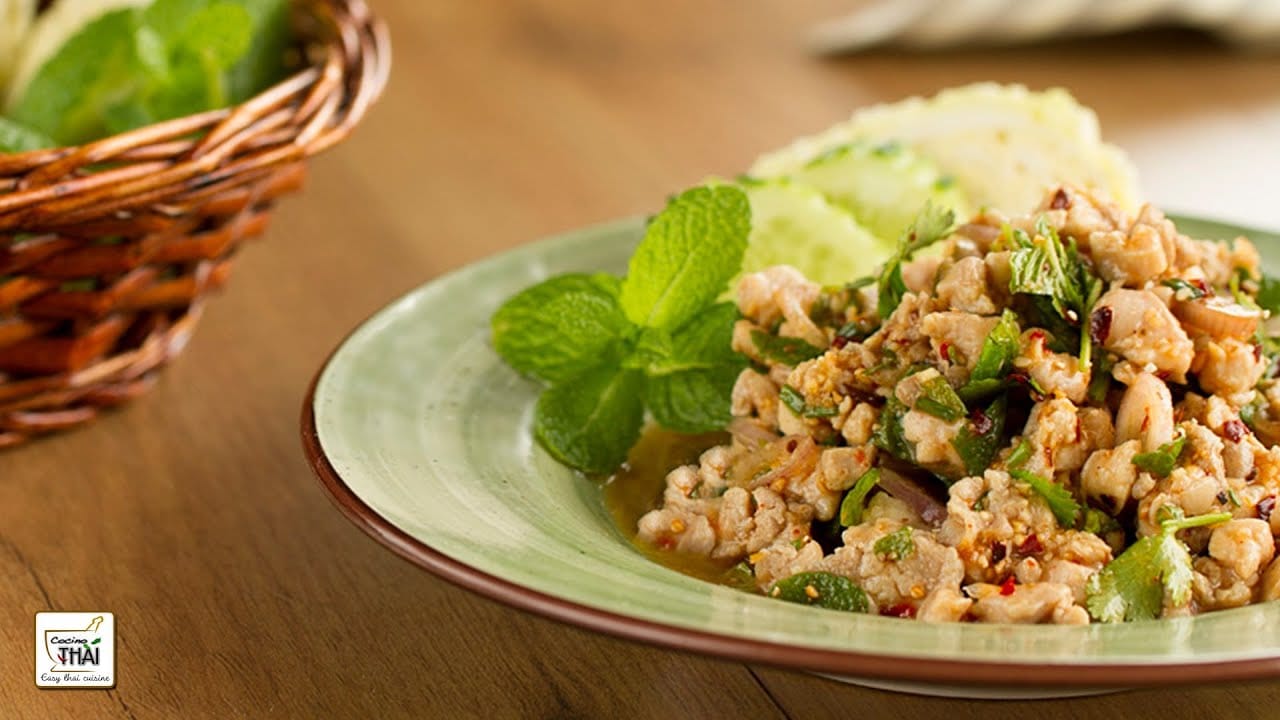 Como-hacer-una-ensalada-larb - Sonajero.es Cómo hacer una ensalada larb