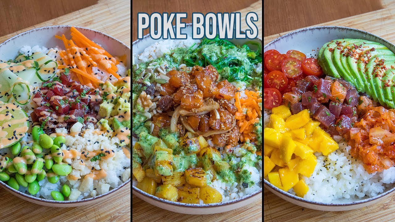 Como-preparar-un-poke-bowl-hawaiano - Sonajero.es Cómo preparar un poke bowl hawaiano