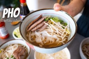 Cómo preparar una sopa de fideos pho