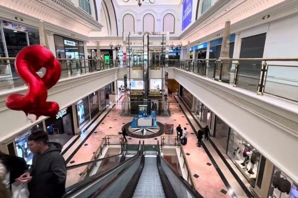 El Centro Comercial Gran Via 2 en Barcelona