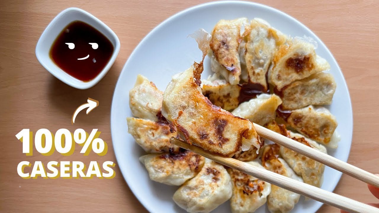 Receta de gyozas de cerdo