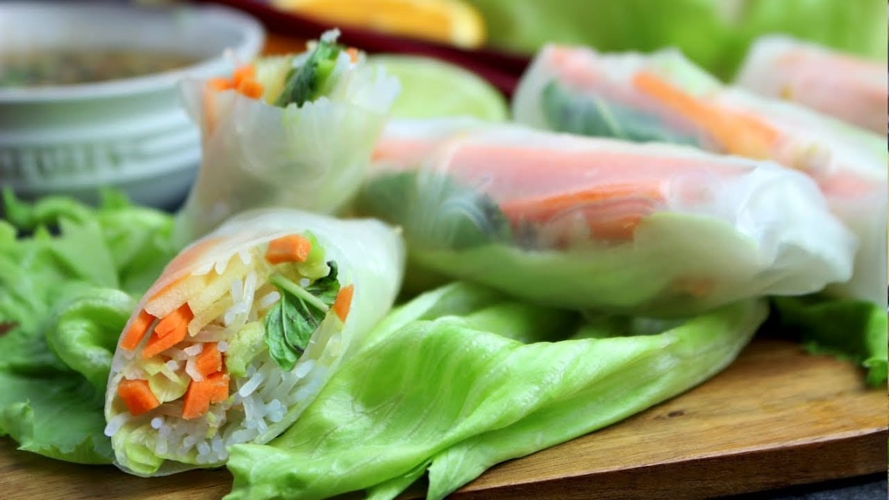 Receta-de-spring-rolls-vietnamitas - Sonajero.es Receta de spring rolls vietnamitas