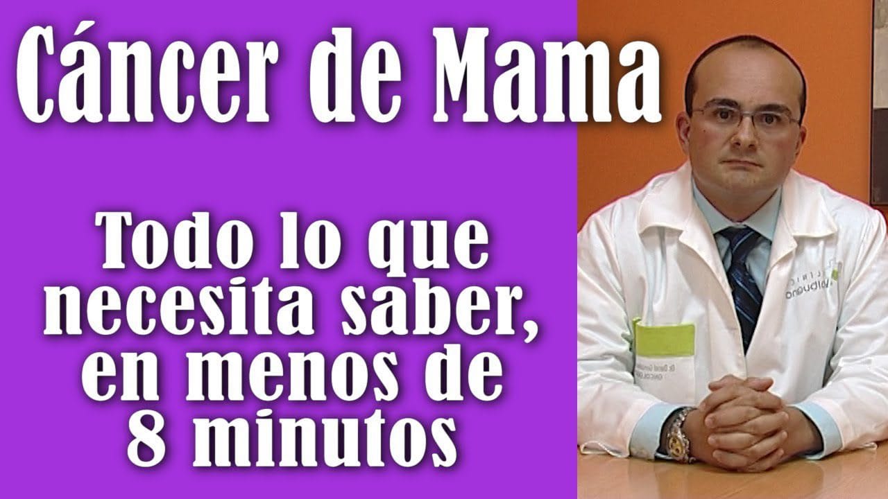 Todo lo que necesitas saber sobre el cáncer de mama