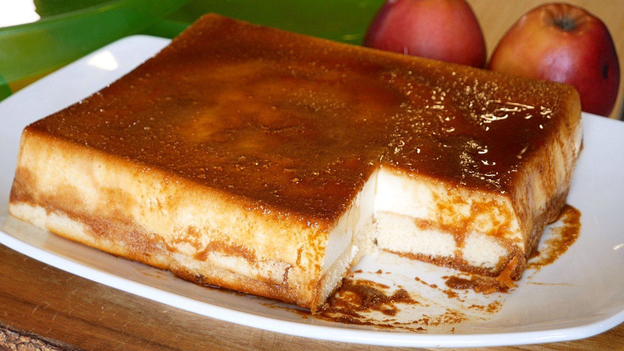 Como-hacer-una-tarta-de-queso-y-caramelo - Sonajero.es Cómo hacer una tarta de queso y caramelo