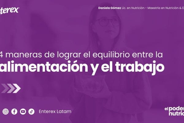 Cómo lograr un equilibrio entre trabajo y alimentación saludable