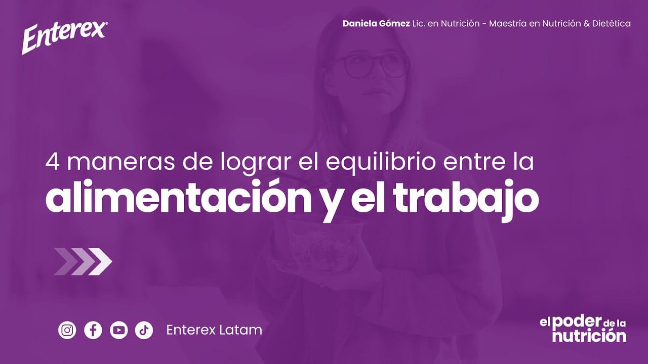Cómo lograr un equilibrio entre trabajo y alimentación saludable