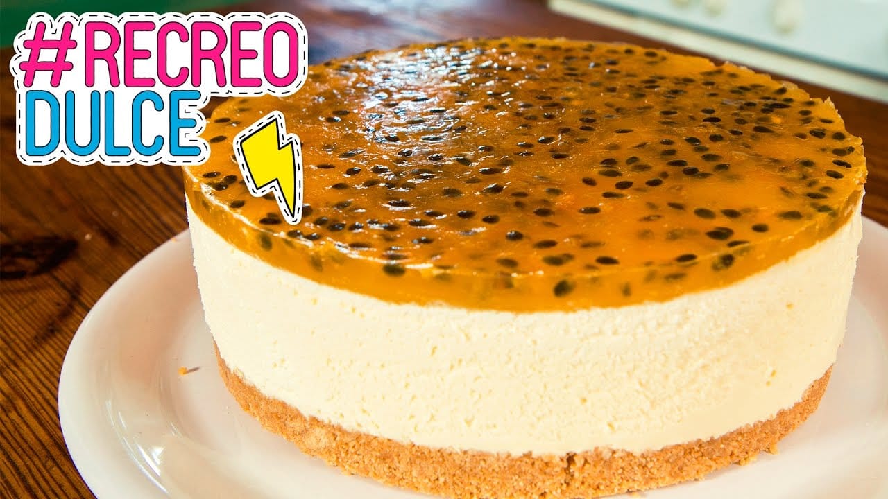 Cómo preparar un cheesecake de maracuyá