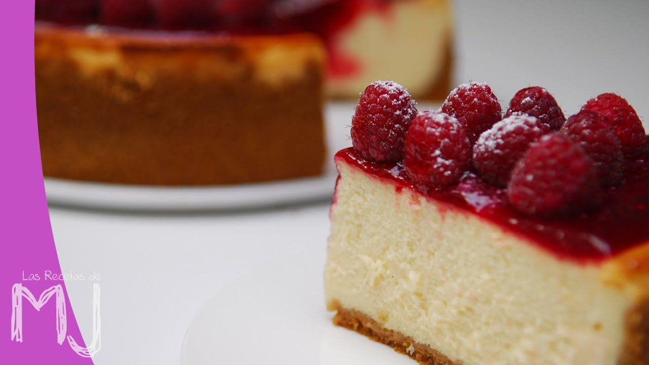 Como-preparar-una-tarta-de-queso-y-frambuesa - Sonajero.es Cómo preparar una tarta de queso y frambuesa