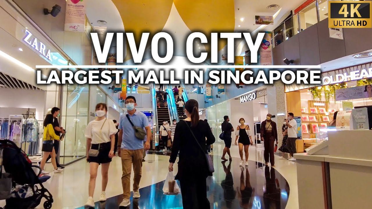 Explorando el VivoCity en Singapur
