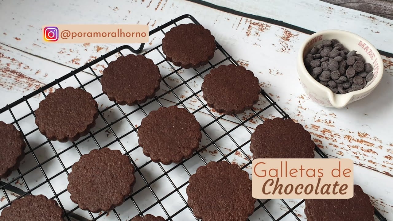 Receta-de-galletas-de-mantequilla-y-chocolate - Sonajero.es Receta de galletas de mantequilla y chocolate
