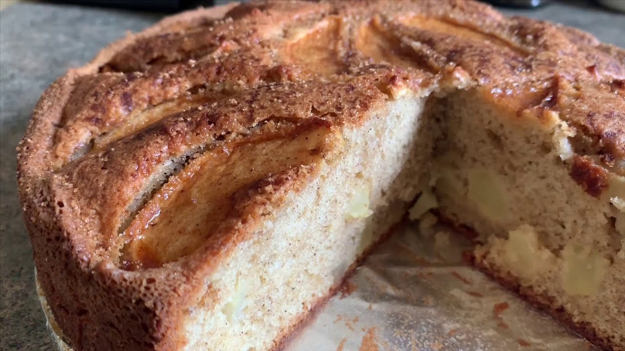 Receta-de-pastel-de-manzana-y-canela - Sonajero.es Receta de pastel de manzana y canela