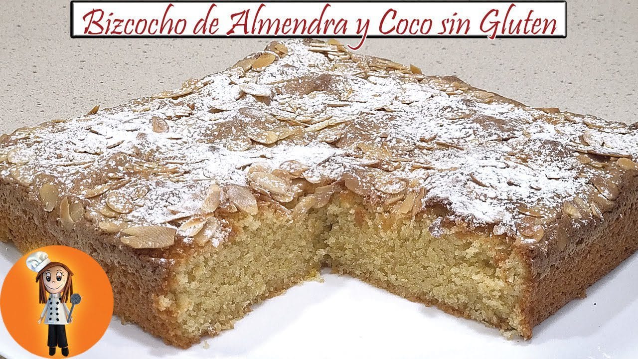 Cómo hacer un bizcocho de coco y almendra