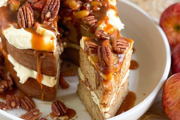 Deliciosa Receta de Pastel de Manzana y Nueces: ¡Fácil y Rápida!