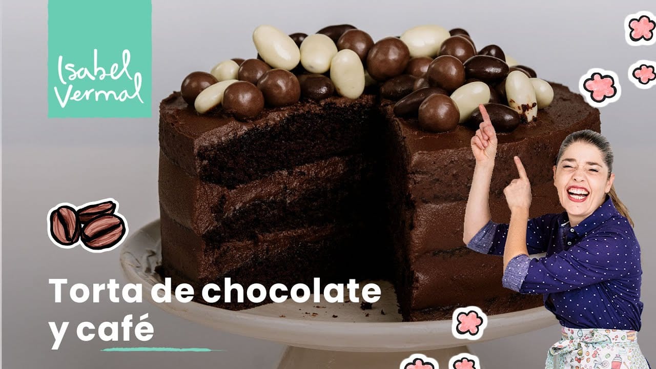 Cómo preparar una tarta de chocolate y café