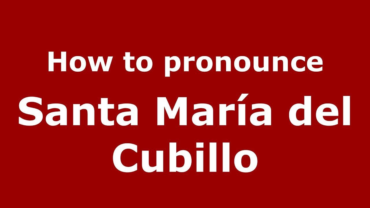 Descubre Santa María del Cubillo: Guía Completa para Conocer este ...