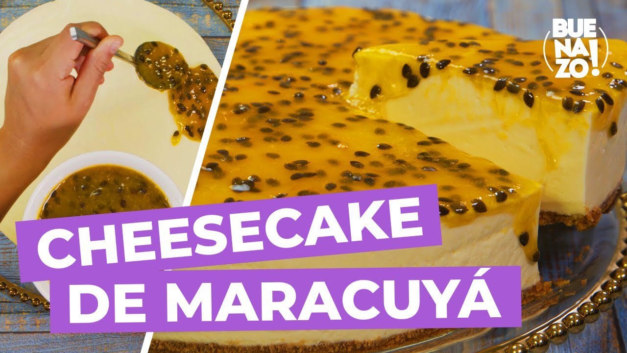 Receta-de-tarta-de-queso-y-maracuya - Sonajero.es Receta de tarta de queso y maracuyá