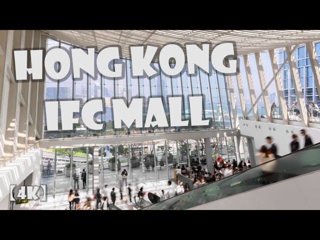 Explorando el IFC Mall en Hong Kong