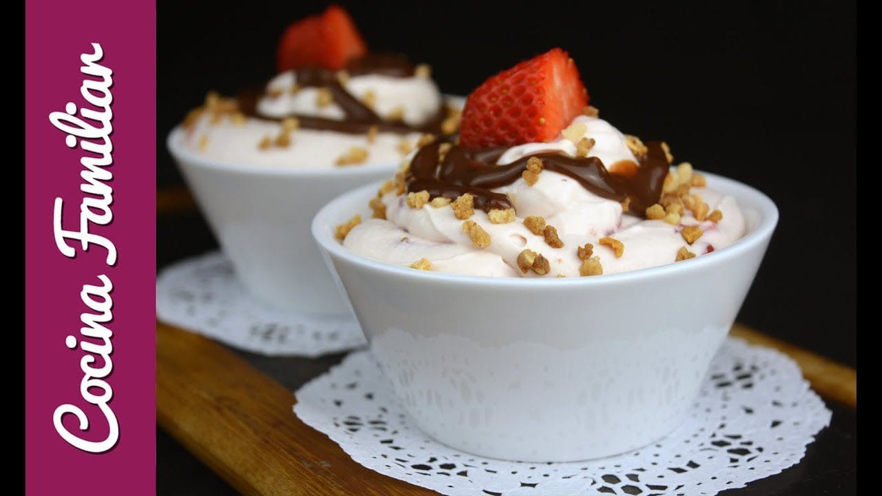 Receta-de-mousse-de-fresa-y-chocolate-blanco - Sonajero.es Receta de mousse de fresa y chocolate blanco