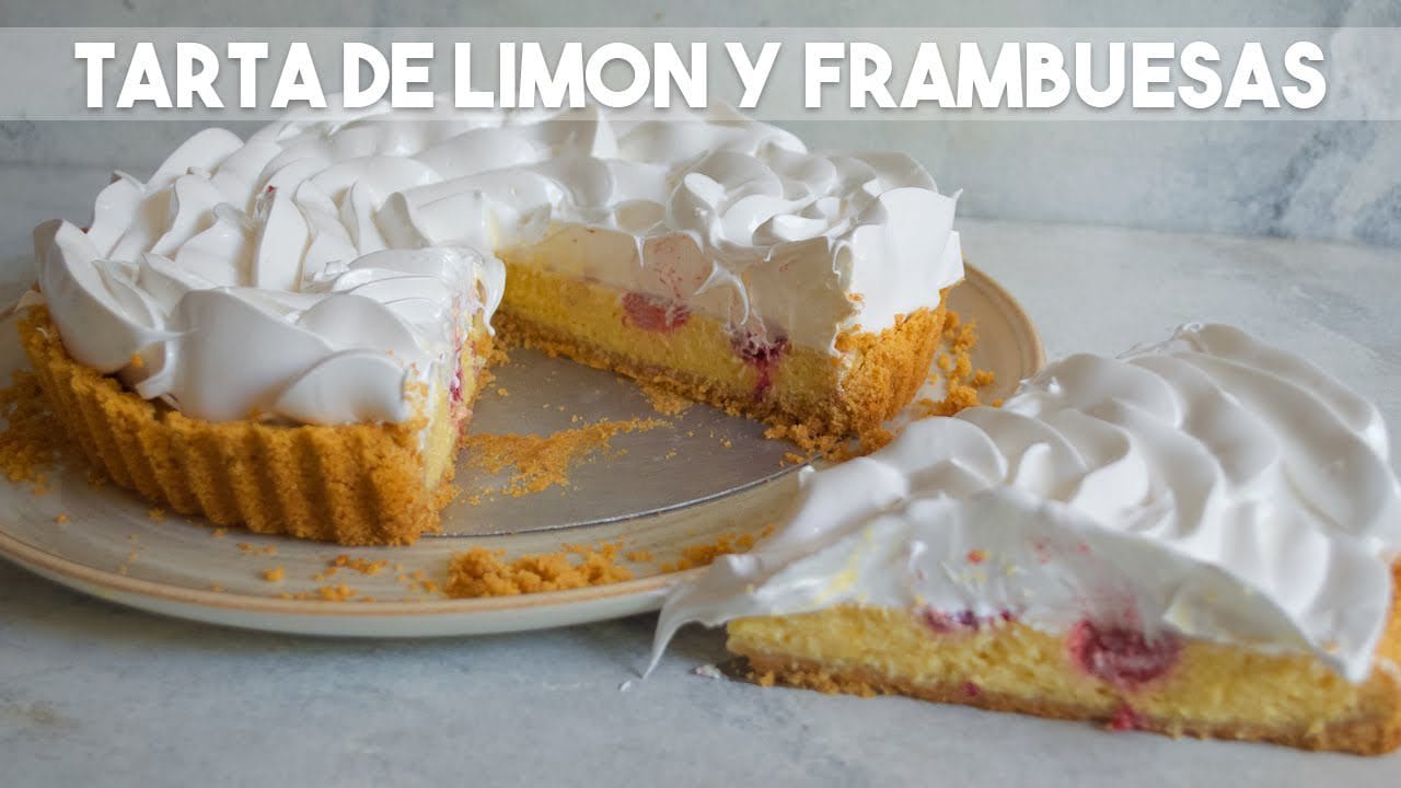 Receta-de-pastel-de-limon-y-frambuesa - Sonajero.es Receta de pastel de limón y frambuesa