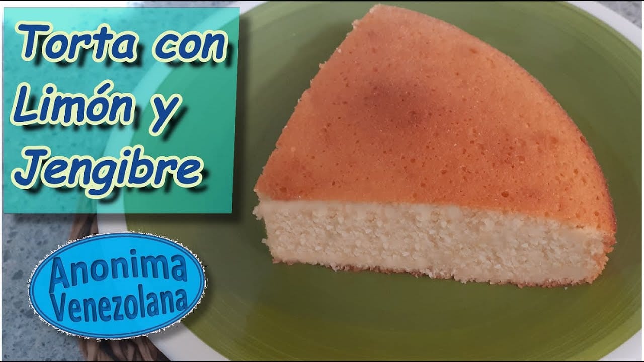 Receta-de-pastel-de-limon-y-jengibre - Sonajero.es Receta de pastel de limón y jengibre