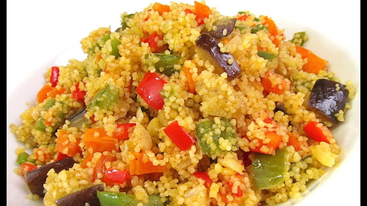 Como-preparar-un-cuscus-con-verduras - Sonajero.es Cómo preparar un cuscús con verduras
