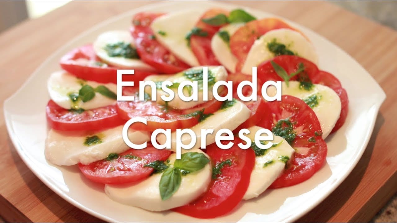 Receta-de-ensalada-caprese - Sonajero.es Receta de ensalada caprese
