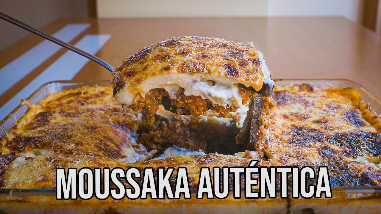 Receta de moussaka griega
