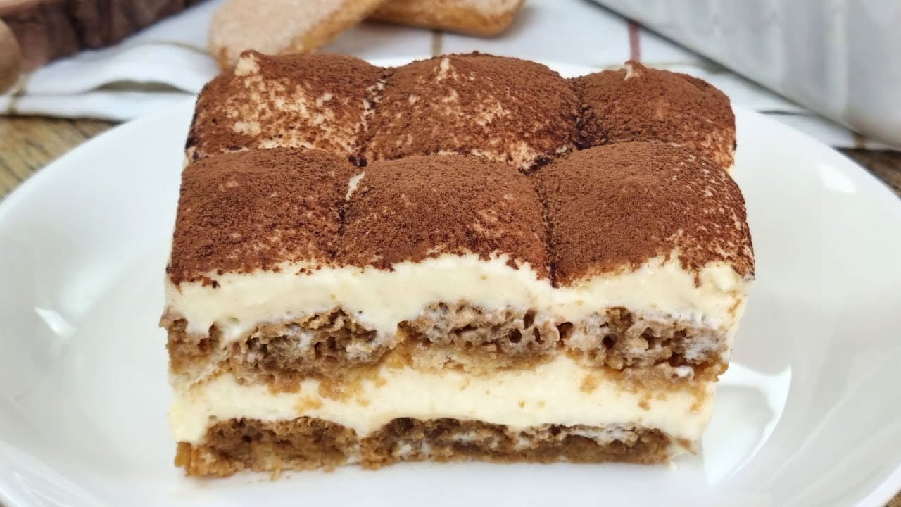 Receta de tiramisú italiano