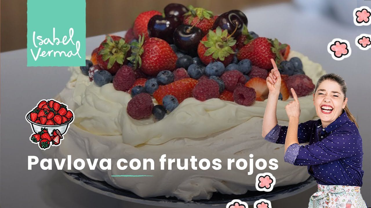 Cómo preparar una pavlova de frutas