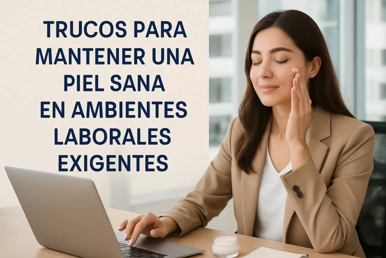 Trucos-para-mantener-una-piel-sana-en-ambientes-laborales-exigentes - Sonajero.es Trucos para mantener una piel sana en ambientes laborales exigentes