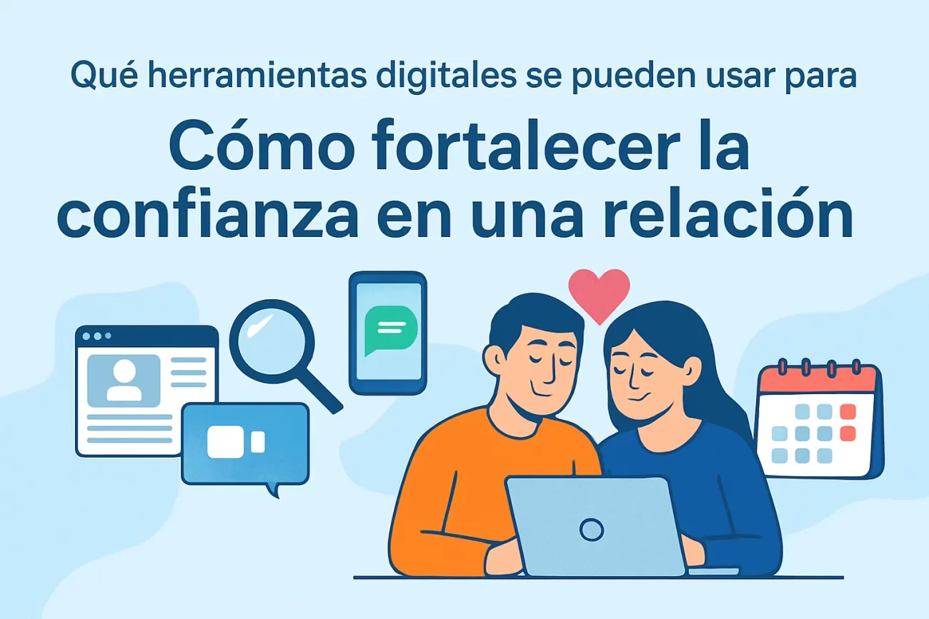 qué herramientas digitales se pueden usar para Cómo fortalecer la confianza en una relación
