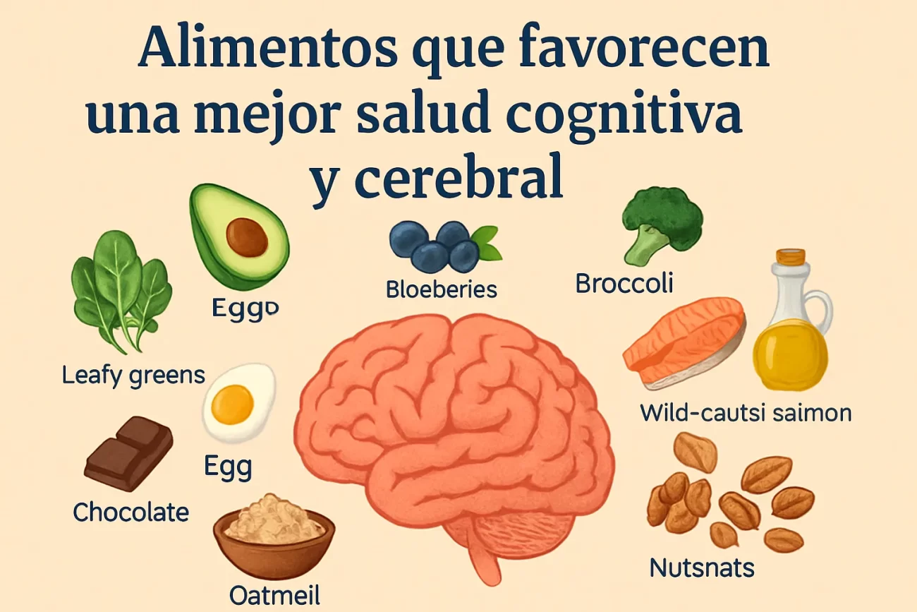 Alimentos-que-favorecen-una-mejor-salud-cognitiva-y-cerebral - Sonajero.es Alimentos que favorecen una mejor salud cognitiva y cerebral