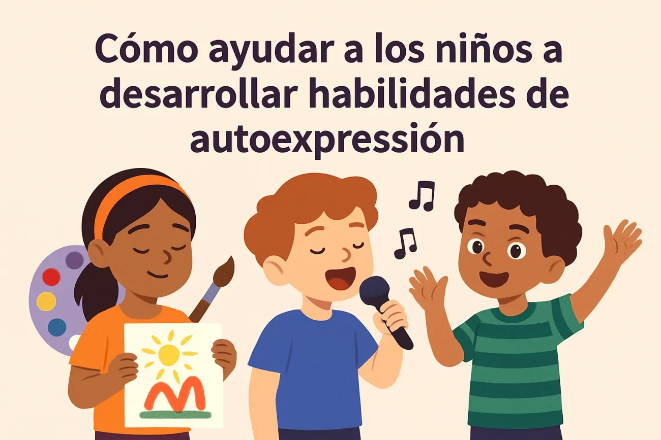 Como-ayudar-a-los-ninos-a-desarrollar-habilidades-de-autoexpresion - Sonajero.es Cómo ayudar a los niños a desarrollar habilidades de autoexpresión