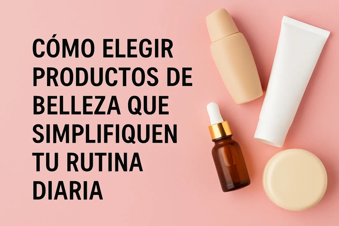 Como-elegir-productos-de-belleza-que-simplifiquen-tu-rutina-diaria - Sonajero.es Cómo elegir productos de belleza que simplifiquen tu rutina diaria
