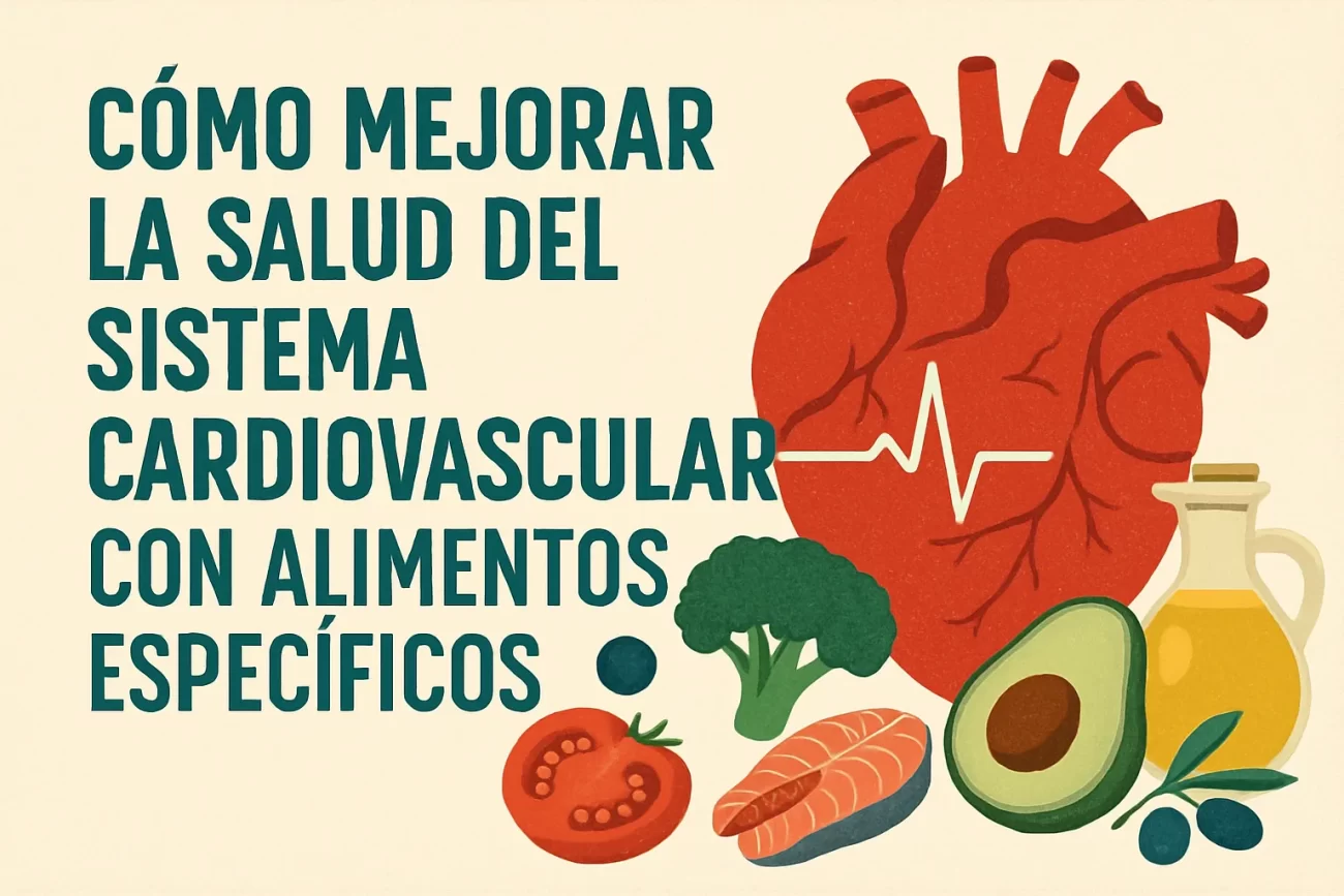 Como-mejorar-la-salud-del-sistema-cardiovascular-con-alimentos-especificos - Sonajero.es Cómo mejorar la salud del sistema cardiovascular con alimentos específicos