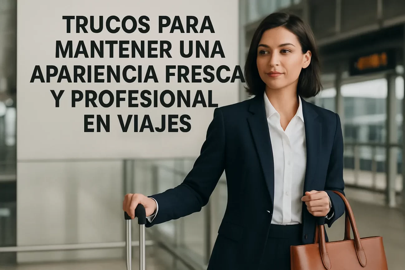 Trucos-para-mantener-una-apariencia-fresca-y-profesional-en-viajes - Sonajero.es Trucos para mantener una apariencia fresca y profesional en viajes