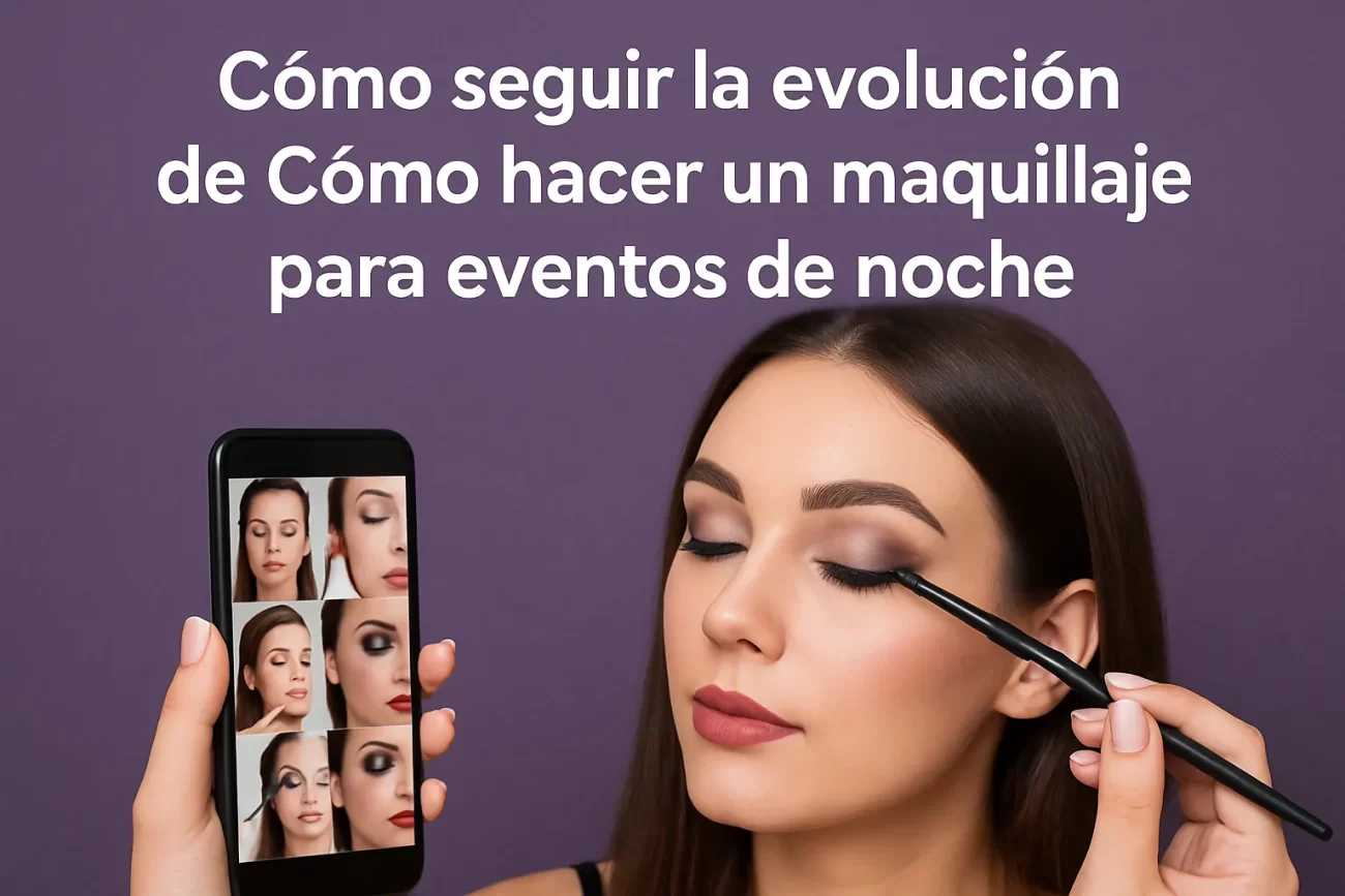 como-seguir-la-evolucion-de-Como-hacer-un-maquillaje-para-eventos-de-noche - Sonajero.es cómo seguir la evolución de Cómo hacer un maquillaje para eventos de noche