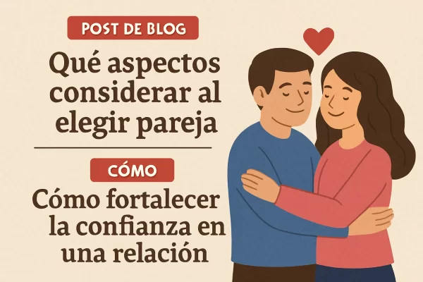Qué aspectos considerar al elegir pareja y cómo fortalecer la confianza en una relación